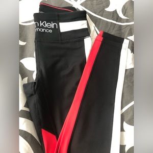Womens Calvin Klein Performance Leggings‎ Xsmall excellent condition